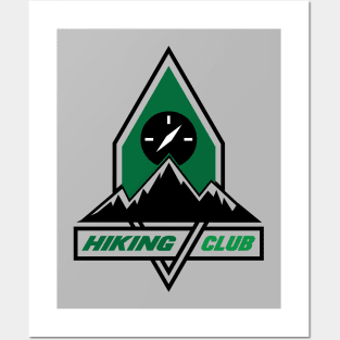 hiking club Posters and Art